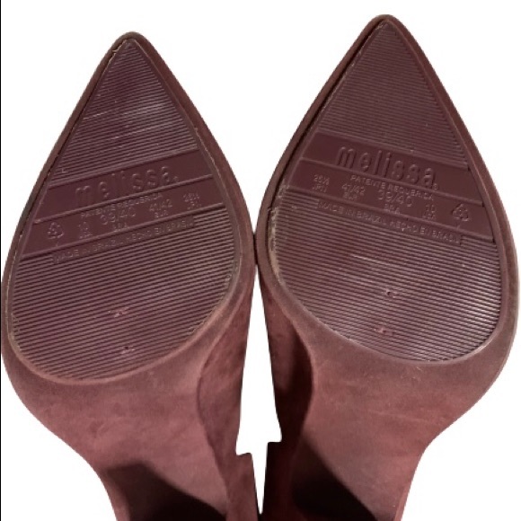 MELISSA Covered Open Ankle Bootie Sz 10 EUC - Picture 3 of 13